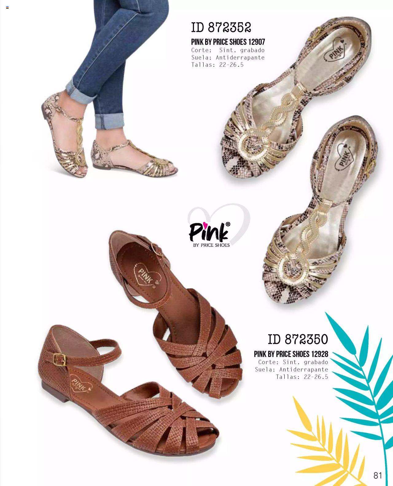 Catalogo Price shoes sandalias 2020